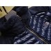 画像4: 新品正規 ノースフェイス SUMMIT SERIES グースダウン×ポラテックフリース ALPINE HILOFT ジャケット 紺 直営店購入 (4)
